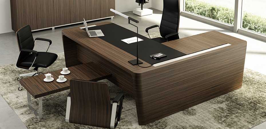 Contemporary office desk X10 - Quadrifoglio