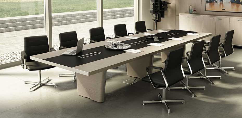 Contemporary office desk X10 - Quadrifoglio