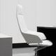 white executive office armchairs